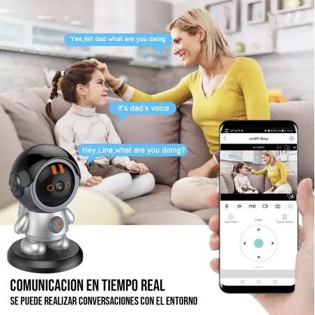 Wifi Cámara Robot HD