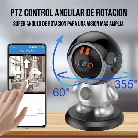 Wifi Cámara Robot HD