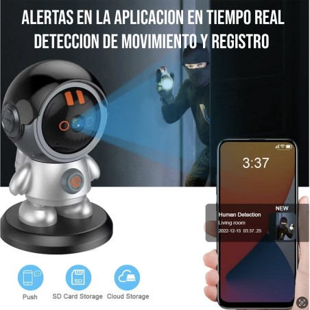 Wifi Cámara Robot HD