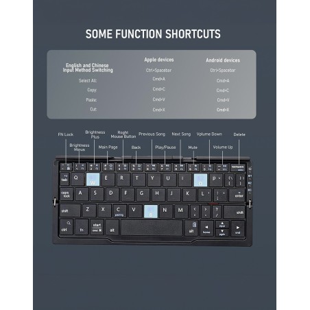 BT Folded Keyboard
