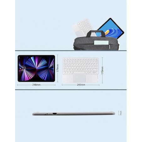 BT Keyboard Colorfull (Touchpad)