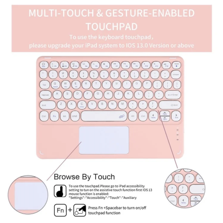 BT Keyboard Colorfull (Touchpad)