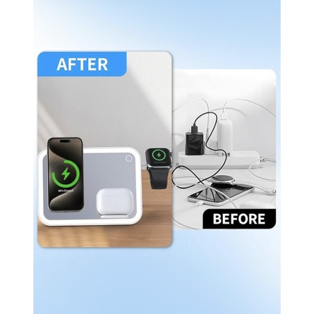Magnetic Charging Station (3 EN 1)