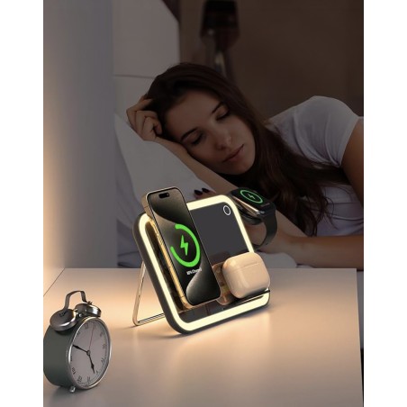 Magnetic Charging Station (3 EN 1)