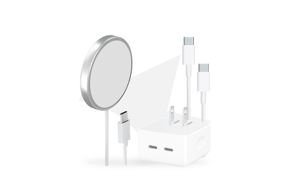 TriPack - (Original Apple) - (Apple) Dual Power Adapter 35W + (Apple ...