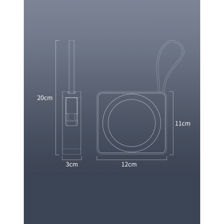 Battery Pack Magsafe, para Iphone Apple