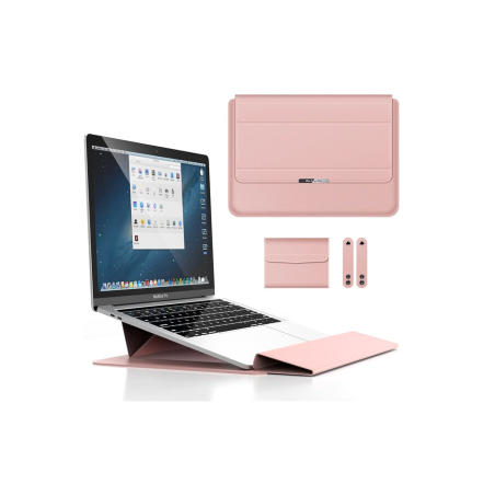 Set Macbook Folio Leather Case