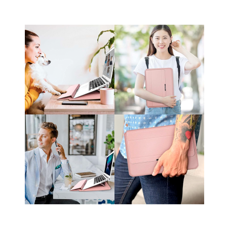 Set Macbook Folio Leather Case