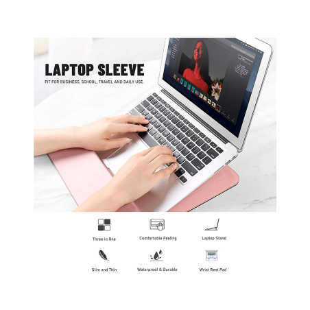 Set Macbook Folio Leather Case