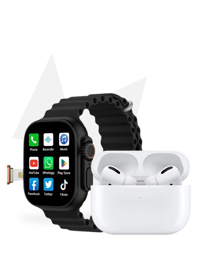 Pack  - iWatch S9 Ultra (Phone Edition) + AirPods Ultimate Pro 3