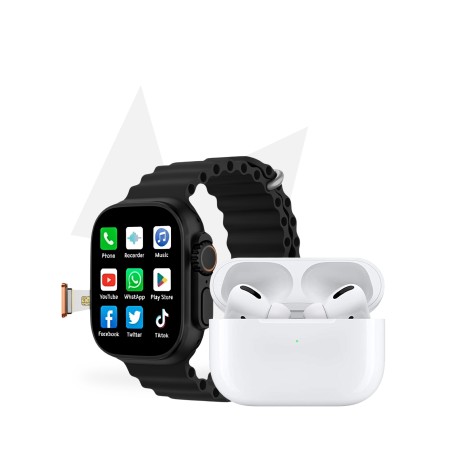 Pack  - iWatch S9 Ultra (Phone Edition) + AirPods Ultimate Pro 3