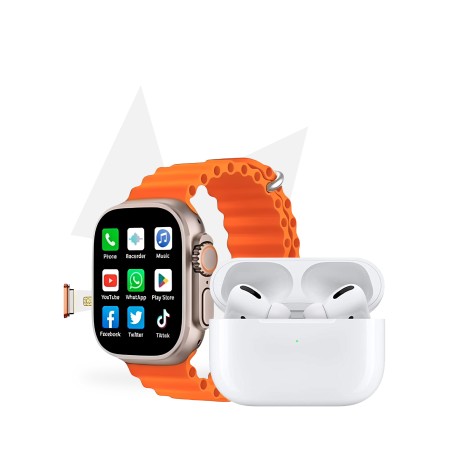 Pack  - iWatch S9 Ultra (Phone Edition) + AirPods Ultimate Pro 3