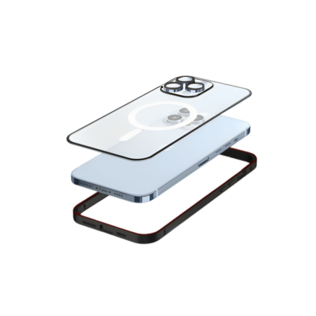Bumper Metal Matte Magsafe Case