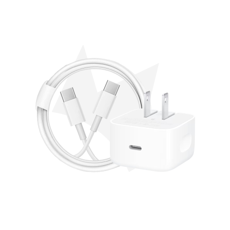 (Apple) Dynamic Power Adapter 40W - 60W + (Apple) Cable Type C - Type C