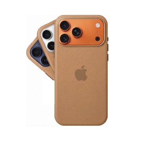 Leather Case Magsafe (17, 17 Pro y 17 Pro Max)