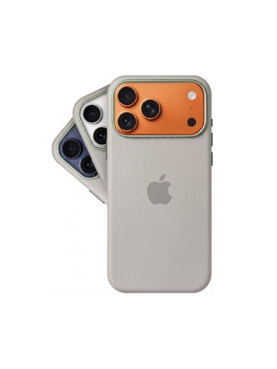 Leather Case Magsafe (17, 17 Pro y 17 Pro Max)