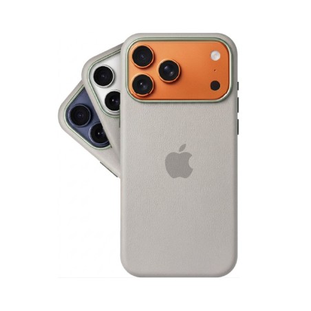 Leather Case Magsafe (17, 17 Pro y 17 Pro Max)