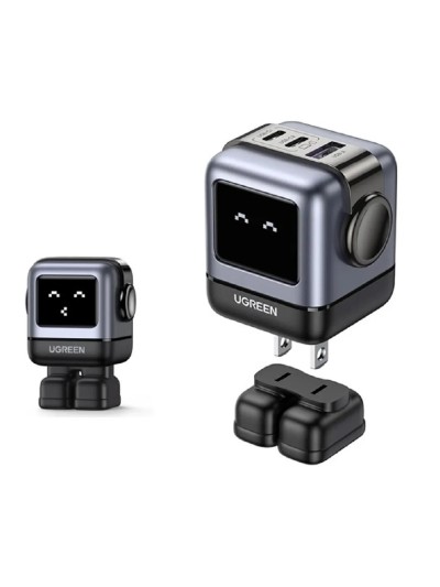 UGREEN Uno RG – Cargador Robot GaN 65w