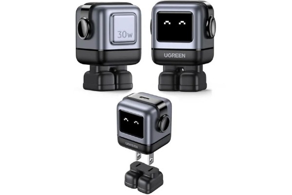 UGREEN Uno RG – Cargador Robot GaN 30w