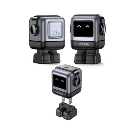 UGREEN Uno RG – Cargador Robot GaN 30w