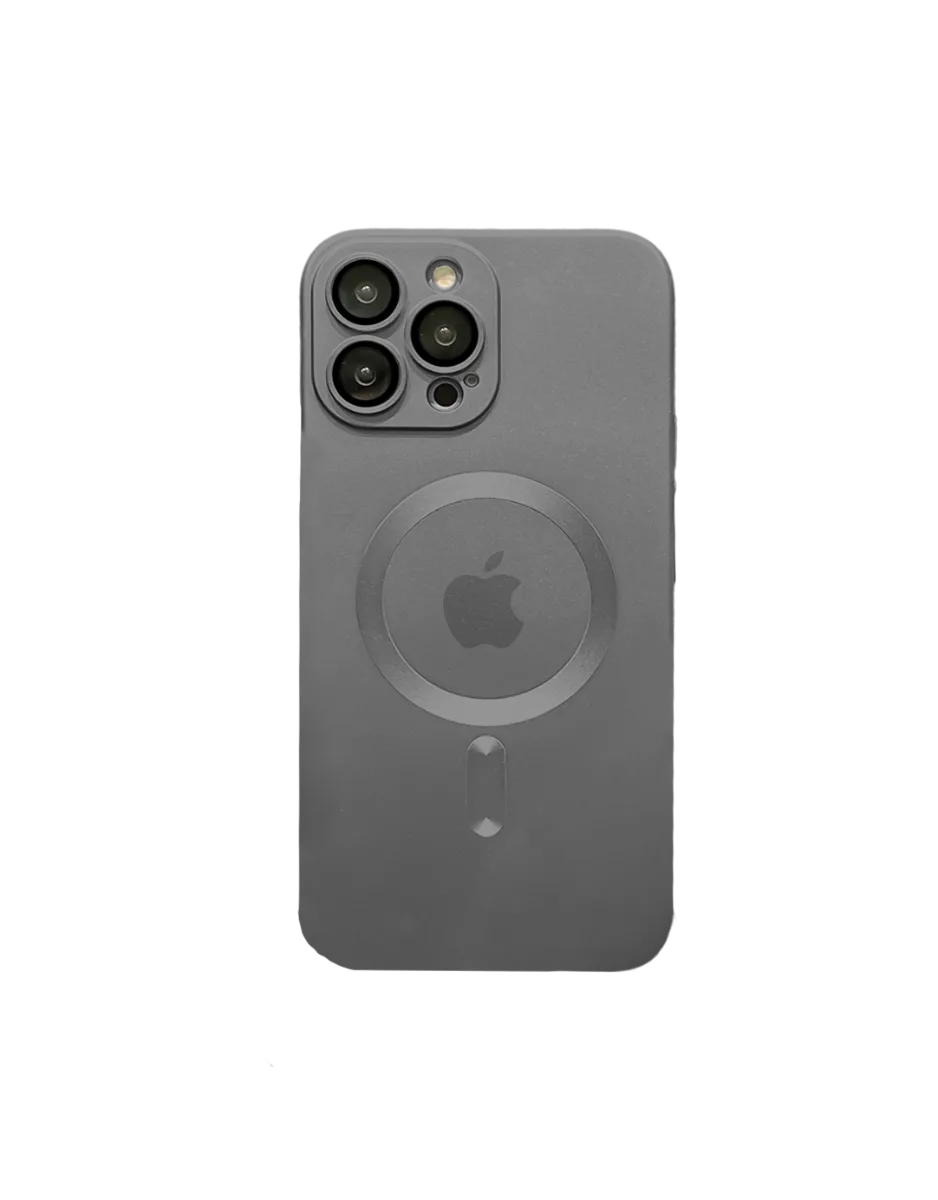 Silicon Glass Magsafe Case