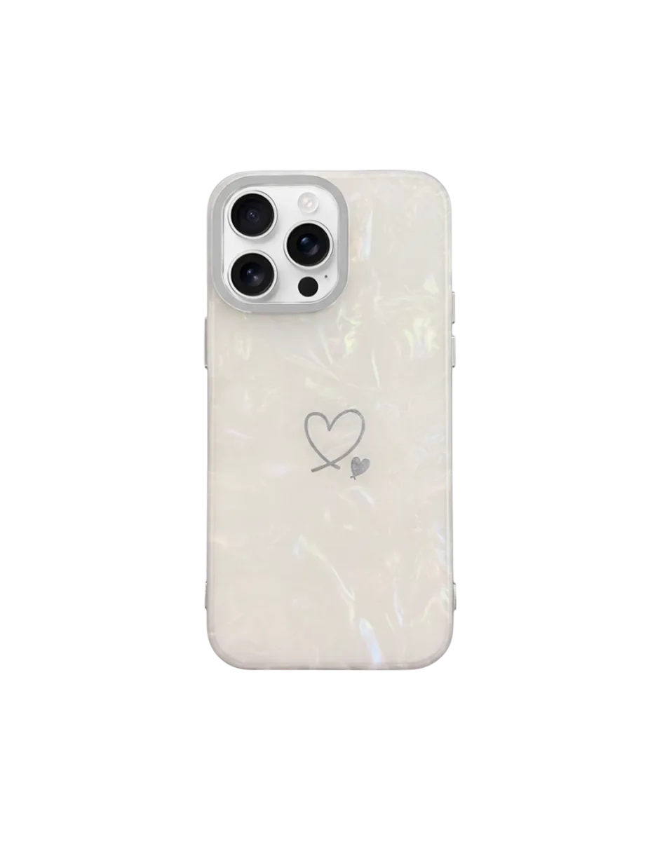 Marble Heart Case