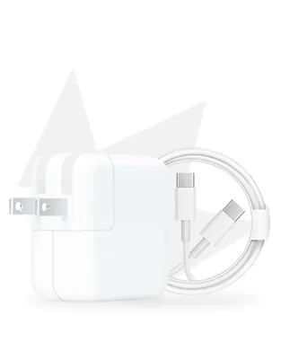 Pack - (Apple) Macbook Charger 61W + (Apple)Cable Type C - Type C - 2 Metros